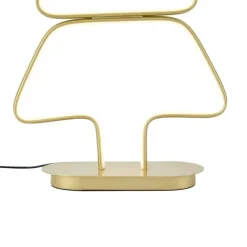 QAZQA Weihnachts-Tischleuchte Gold Weihnachtsbaum inkl. LED - Arbre